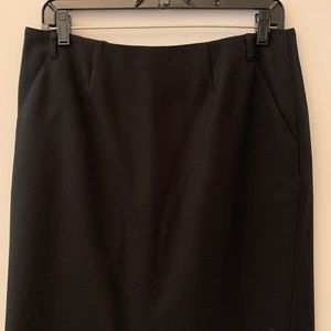 DKNY Essentials black skirt
